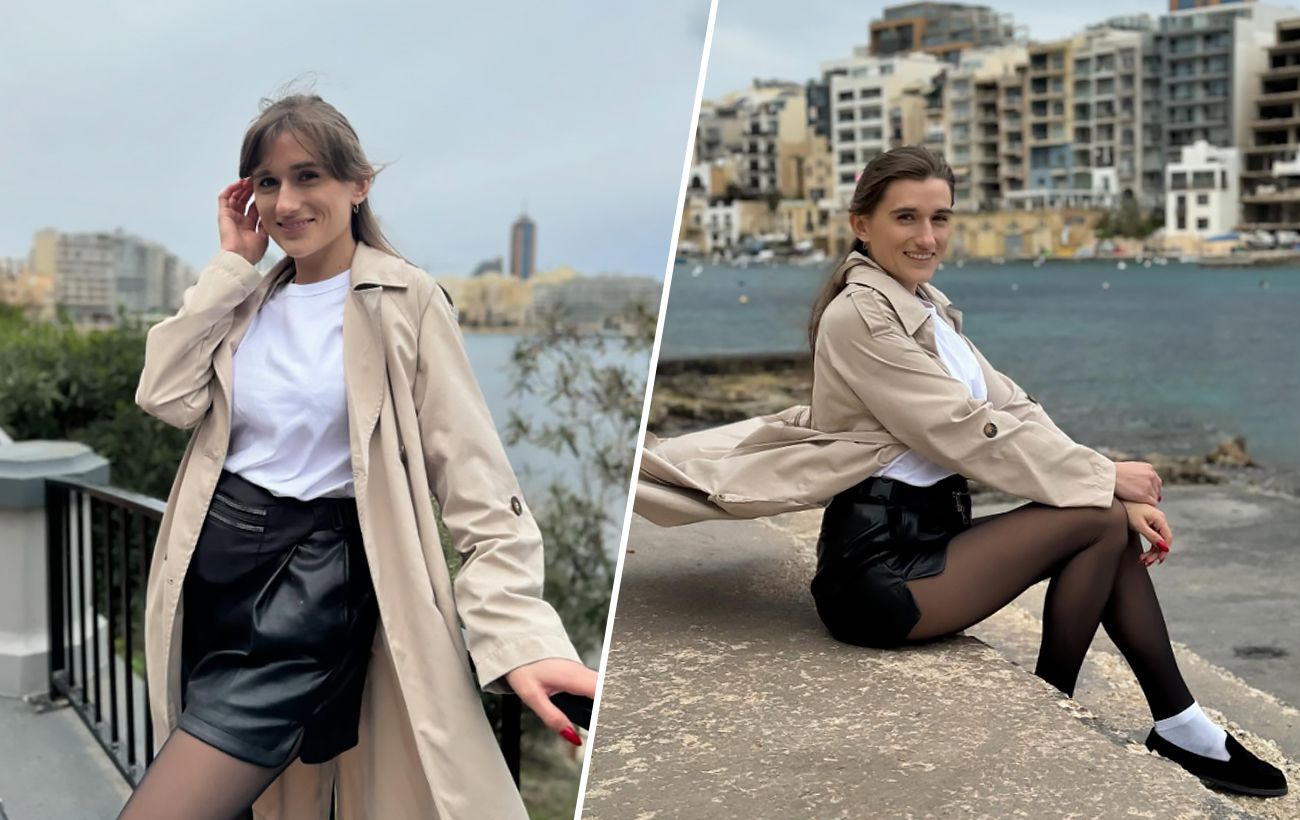 Зображення новини: "Лук" блогерки Даші Євтух з тренчем: 5 помилок, що псують фігуру