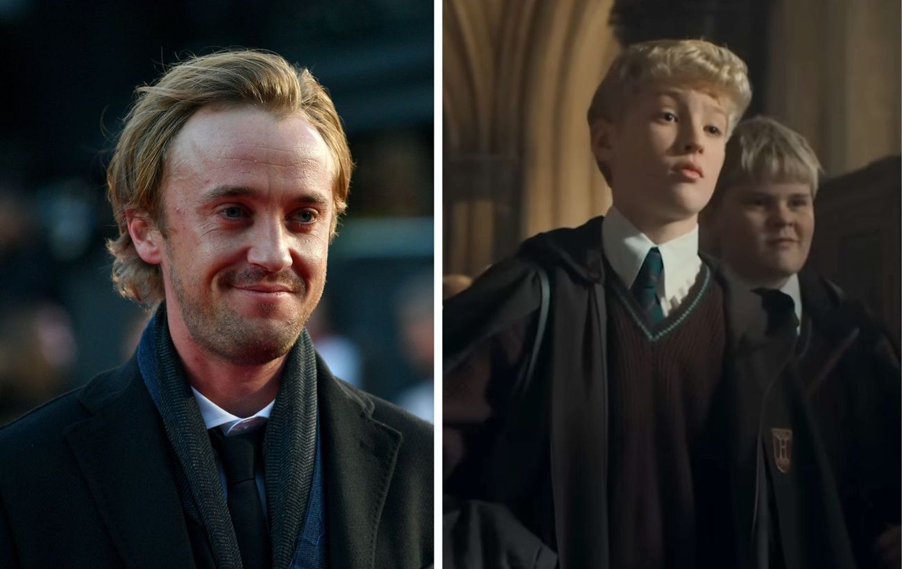 Зображення новини: "Кради якомога більше реквізиту". Том Фелтон звернувся до нового Драко Малфоя