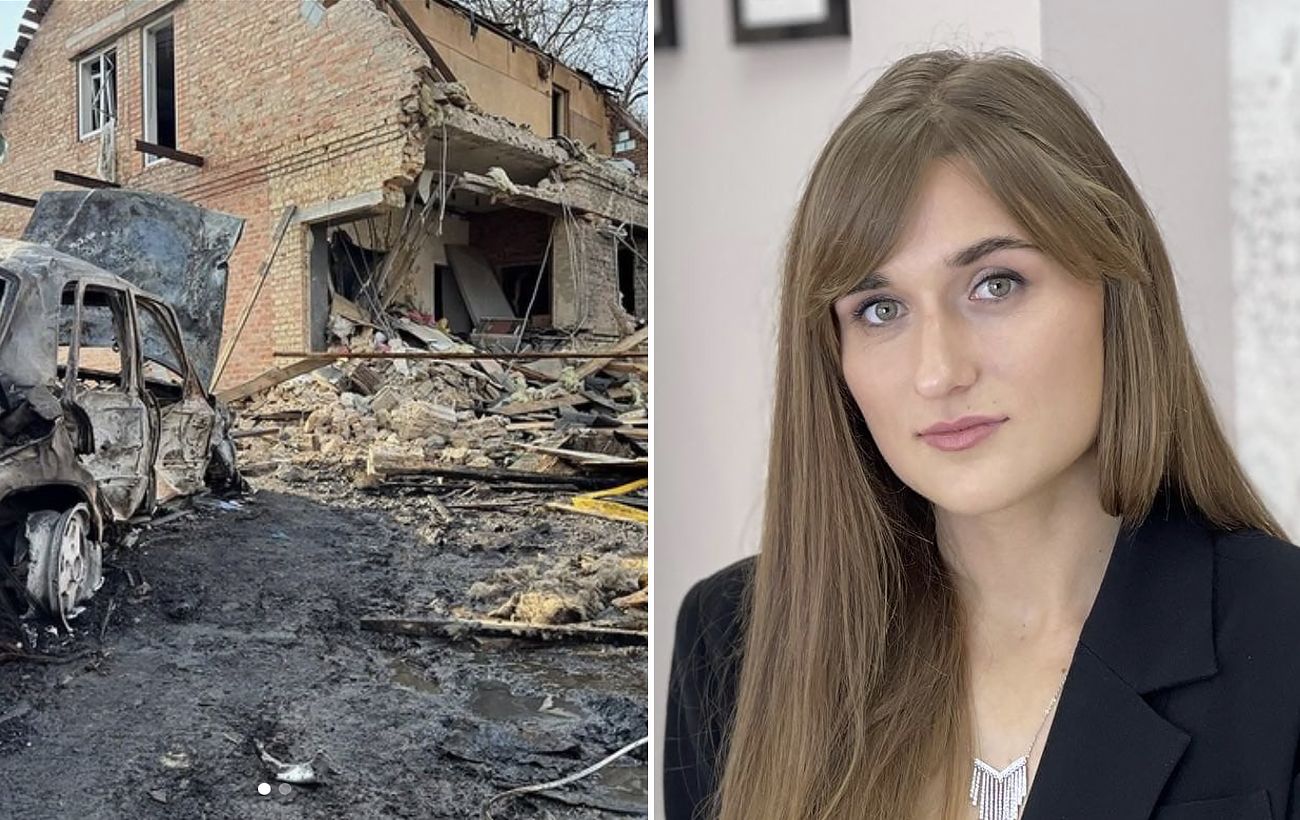 Зображення новини: Руїни замість житла. Блогерка Даша Євтух залишилась без будинку через російський дрон
