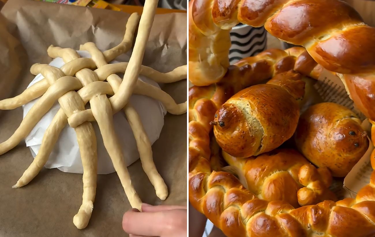 Зображення новини: Стане зіркою святкового столу: великодній кошик з тіста, який здивує усіх