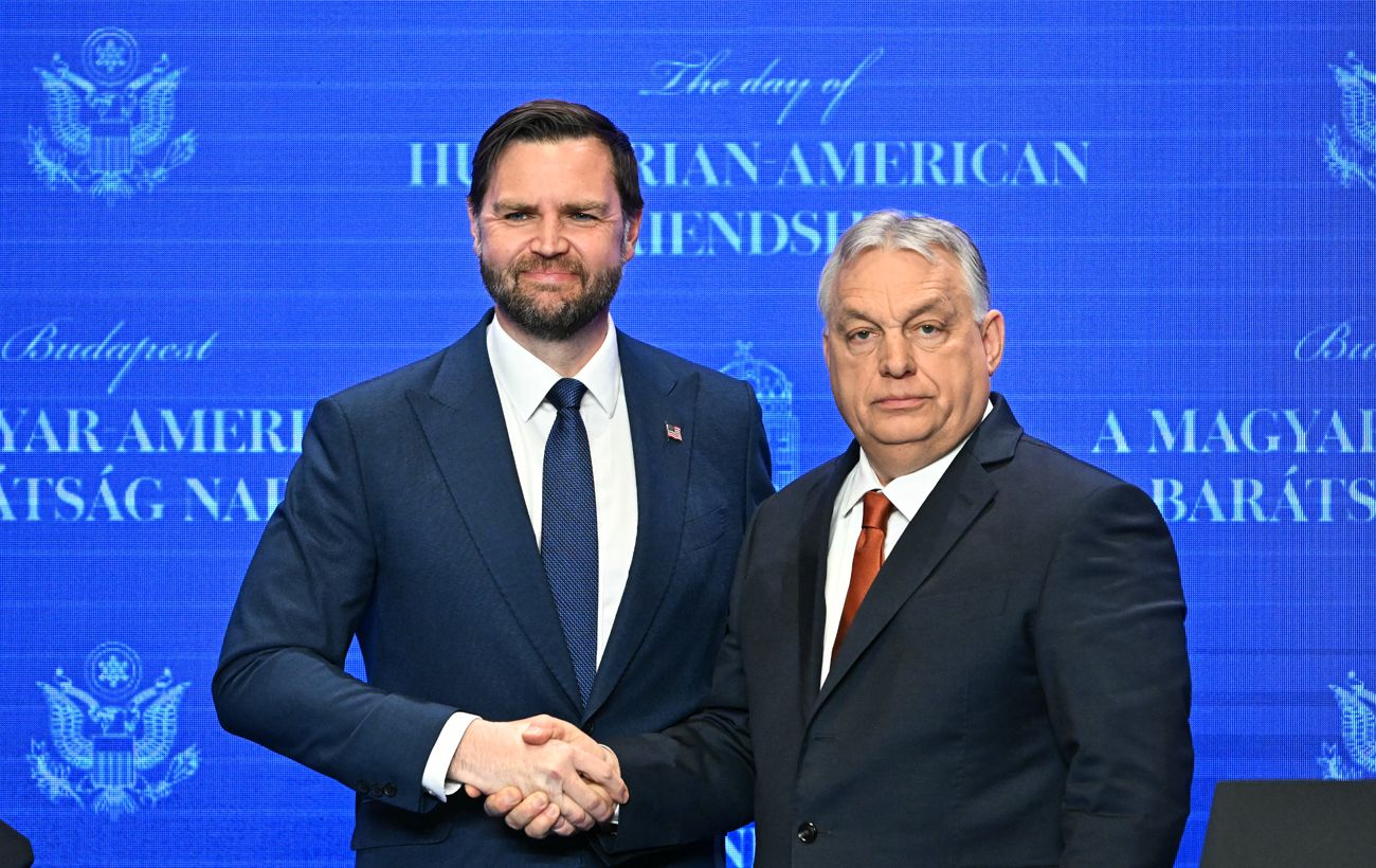 Зображення новини: Венс в Угорщині заговорив мовою Орбана: Україна "втручається", а Брюссель - "руйнує"