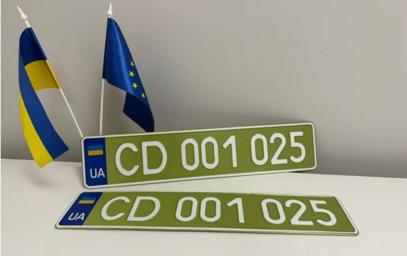 Зображення новини: В Україні з'явилися нові номерні знаки: в чому їхня особливість