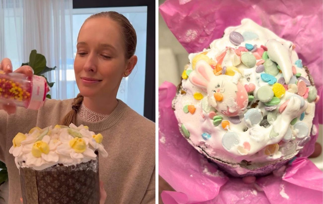 Зображення новини: Великодні шедеври: як виглядають паски Осадчої, Усик, Кацуріної та інших зірок (фото)