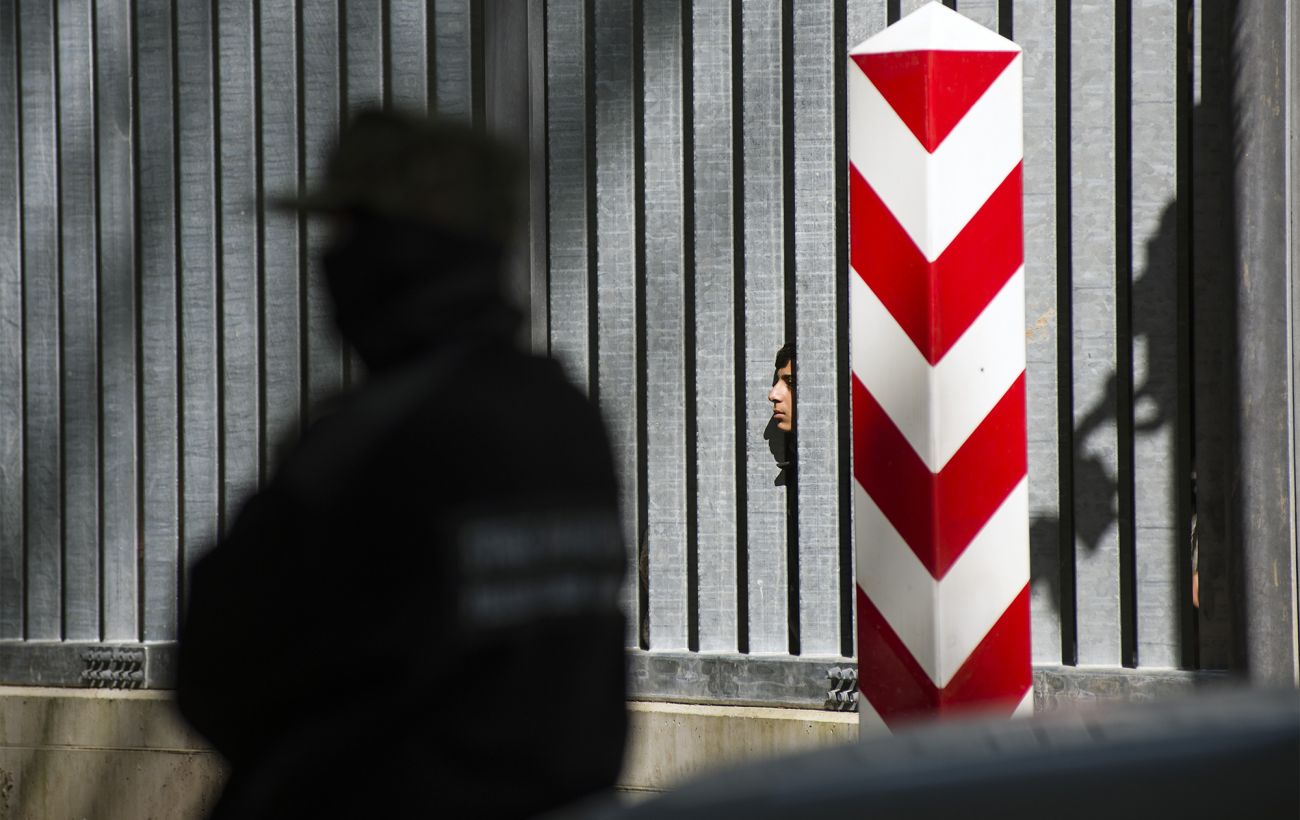 Зображення новини: Польща зводить загорожу з колючим дротом на кордоні з Білоруссю