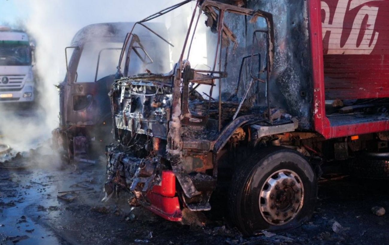 Зображення новини: Росія вночі атакувала Запоріжжя: виникла масштабна пожежа (фото та відео)