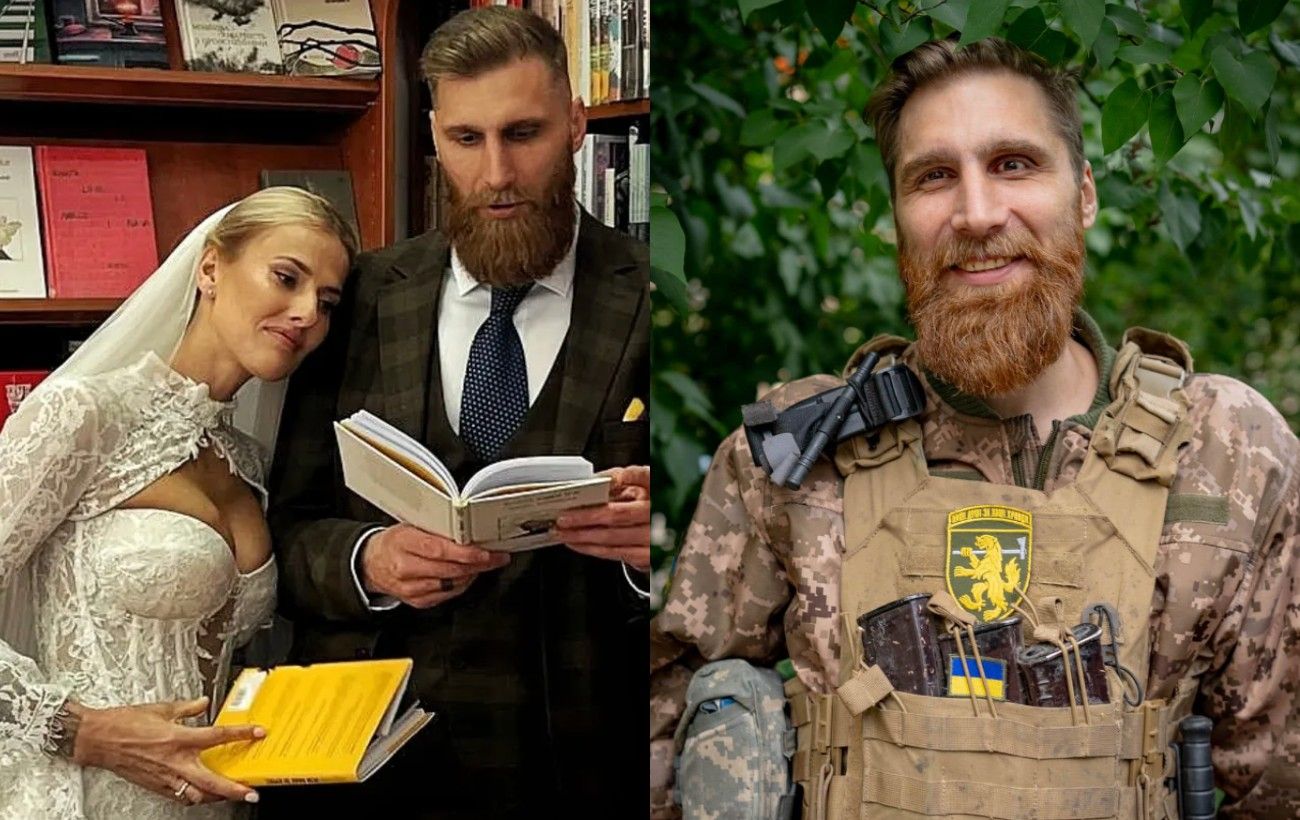 Зображення новини: Поет-військовий Вишебаба вдруге одружився: знайшов кохання в інтернеті (фото)