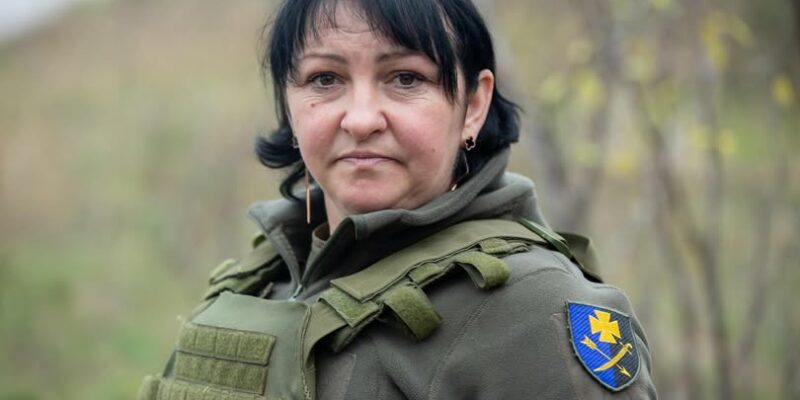 Зображення новини: Позивний Лиска — військовослужбовиця одного з механізованих батальйонів.
