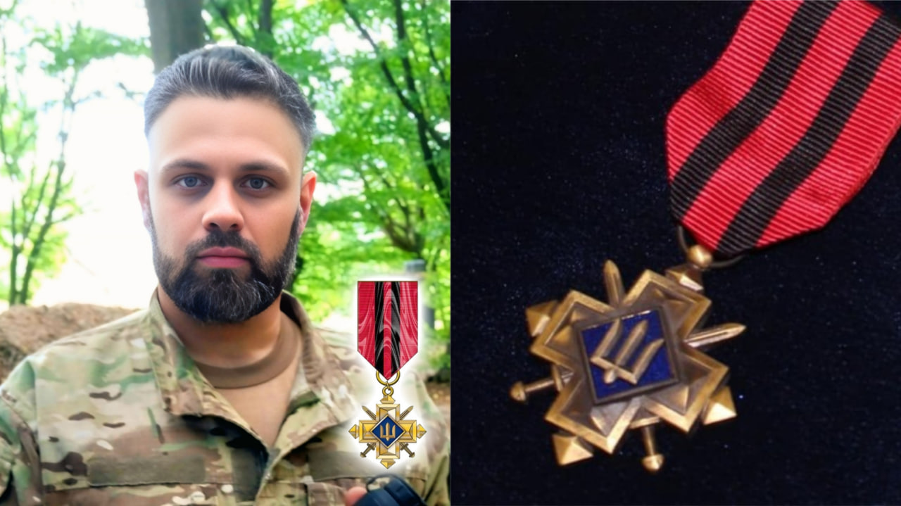Зображення новини: «Золотий хрест» отримав воїн з Вінниччини