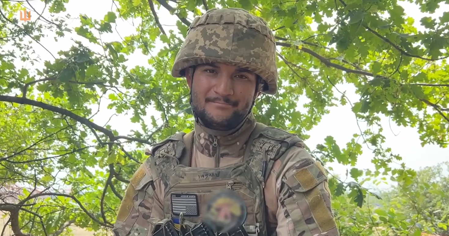 Зображення новини: Американець у лавах 154 ОМБр: Джеймс із позивним «Сонечко» бореться за Україну. А ти?