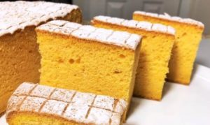 Гарбузовий бісквіт – готуємо дуже просто в духовці смачний пиріг