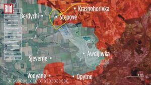 ЗСУ відкинули окупантів на північ від Авдіївки та розбомбили колону техніки – експерт