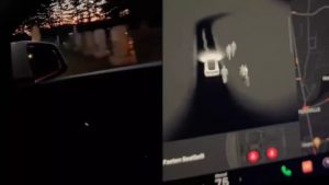 Пасажири кричали після того, як Tesla виявила “привидів” на цвинтарі – відео