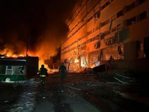 Атака “Шахедами” по Харкову: поранено людей, є руйнування (фото)