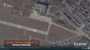 Показали місце дислокації ще одного літака А-50 – супутникові фото