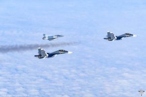 У НАТО показали відео перехоплення російських винищувачів над Балтикою
