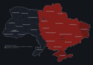 Загроза ударних БпЛА: у низці областей оголосили повітряну тривогу (карта)
