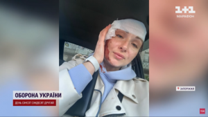 Журналістка ТСН зазнала поранення під час знімань у Запоріжжі