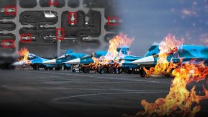 “Сюрприз” для російських винищувачів: як українські дрони атакують літаки окупантів