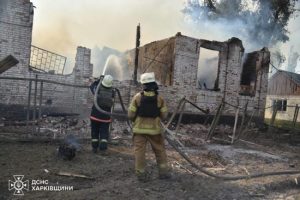 Окупанти вдарили на Харківщині по будівлі навчального закладу (фото)