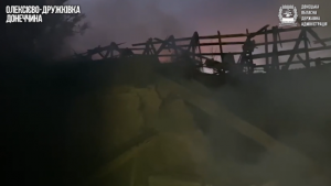 Росіяни завдали удару по “Новій пошті” на Донеччині: відео
