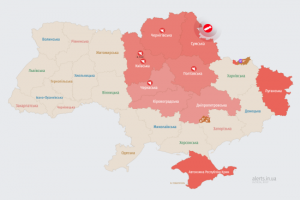 Російські загарбники атакують Україну ударними БпЛА: мапа тривог