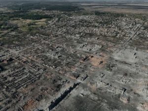 Військовий: Вовчанськ зруйновано вщент, містом нишпорять росіяни і свині – деталі про ситуацію