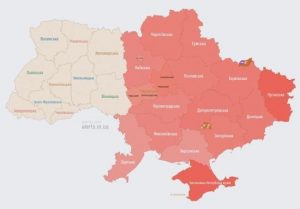 Ворог запустив ударні дрони: названо траєкторію руху