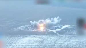 На Курщині феєрично знищено російський опорний пункт із запуску дронів