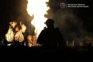 Через удар російського безпілотника на Запоріжжі можливі перебої з постачанням газу і тепла