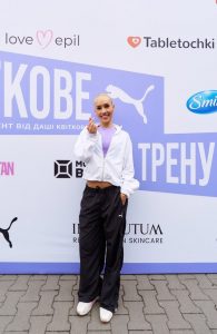 Даша Квіткова провела оригінальне тренування і приголомшила сумою, яку зібрала на лікування онкохворим дітям