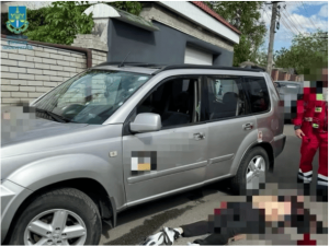 Розстріл військового та його тещі під Києвом потрапив на відео