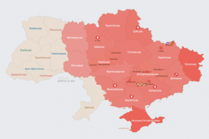 Росія атакує Україну БпЛА: напрямок руху цілей